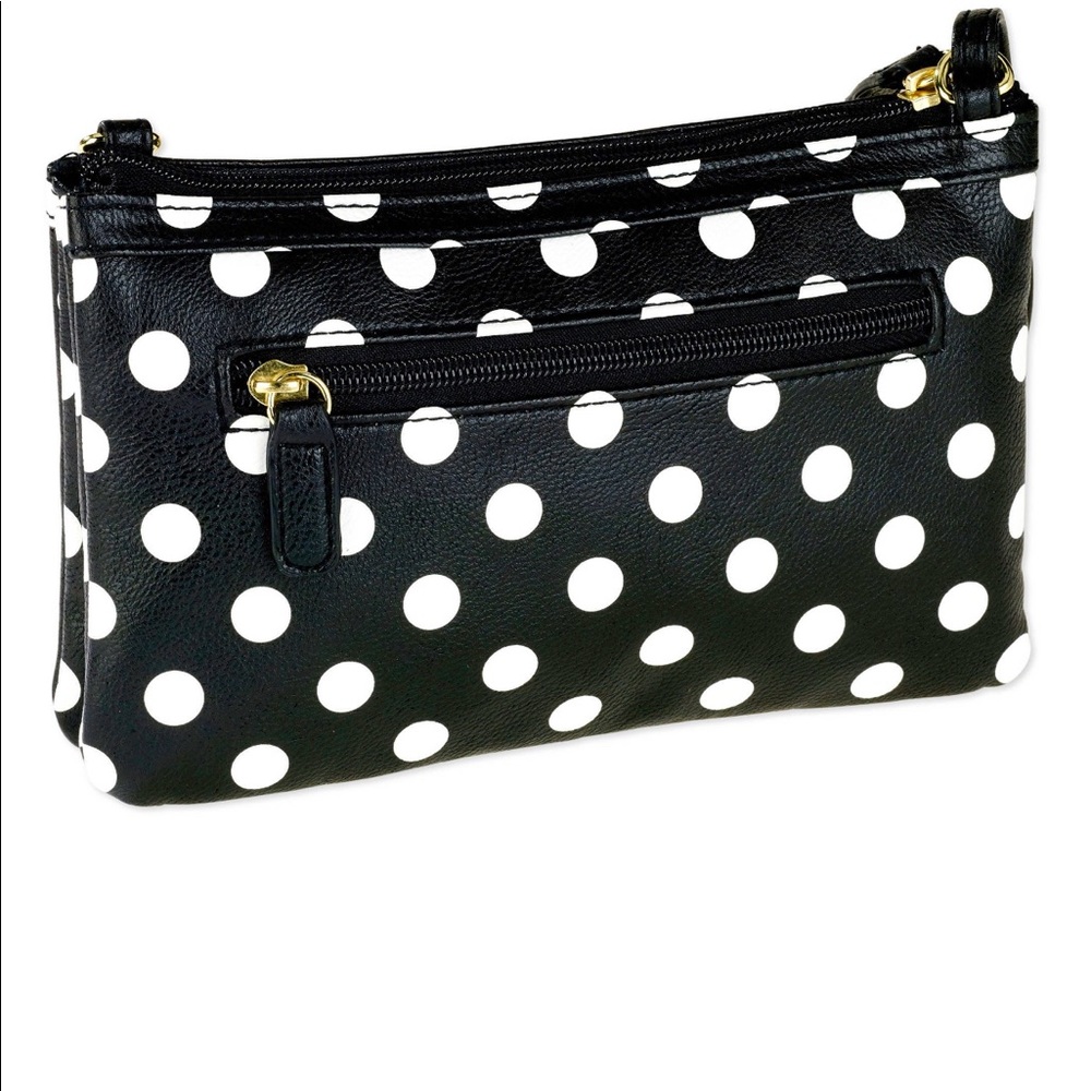Polkadot Front Compartment Wallet On A String - image 2